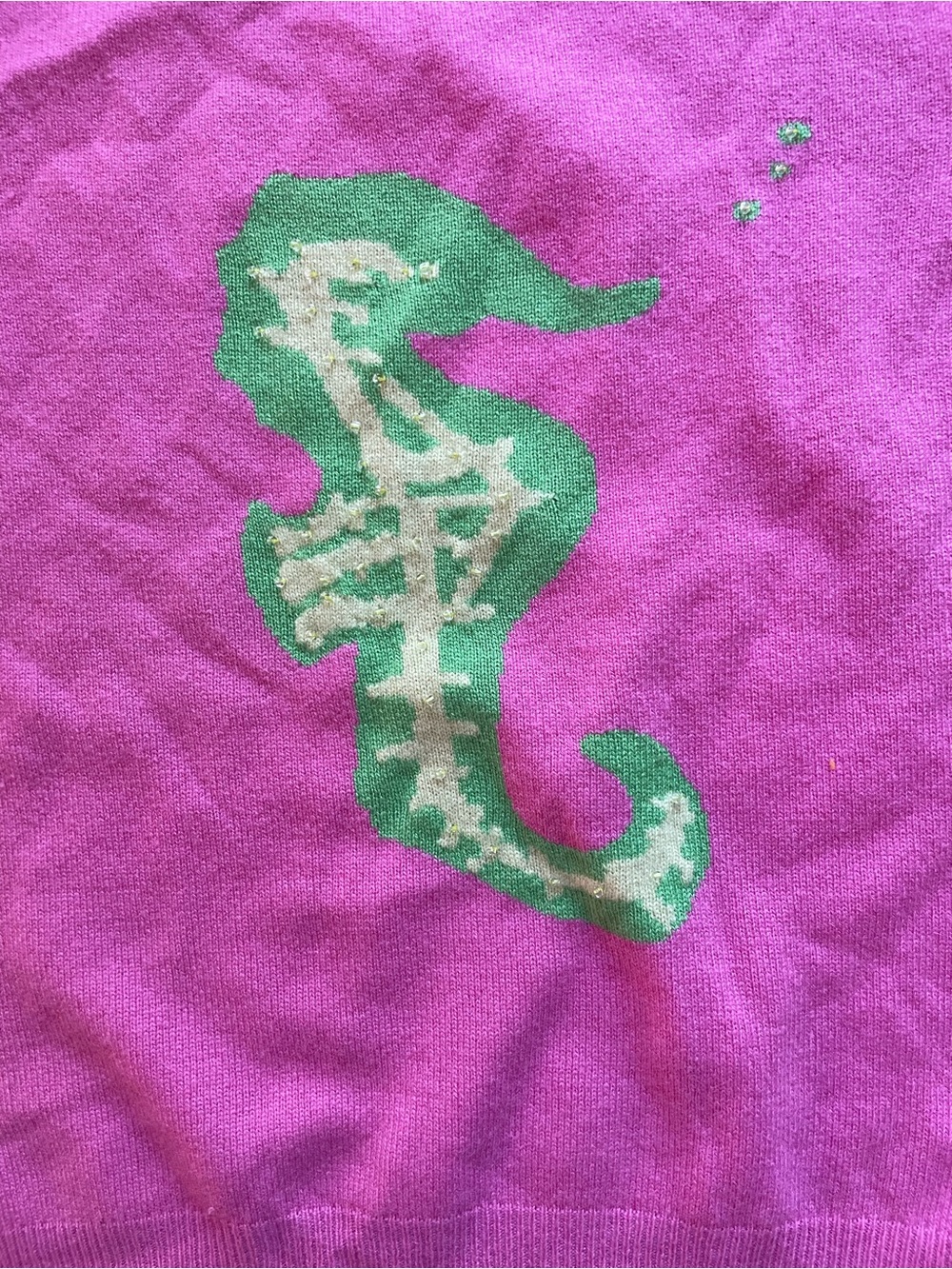 Lilly Pulitzer Reworked White Label Reworked Cashmere Sweater Vest - Picture 4 of 4